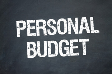 Obraz premium Personal Budget 