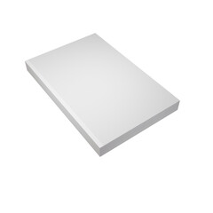 Blank Book Cover Mockup High Quality 3D Image Rendering,