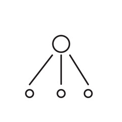 Business chart graph icon