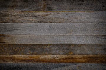 Old Gray Wood Plank Background