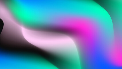 Abstract gradient blur vibrant background. Smooth design background for brochure, poster, banner, flyer and card. Vector illustration.