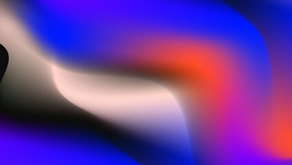 Abstract gradient blur vibrant background. Smooth design background for brochure, poster, banner, flyer and card. Vector illustration.