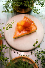 bread with cheese and herbs