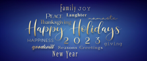 Happy Holidays Christmas