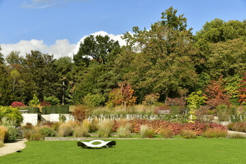 La d&eacute;coration florale exceptionnelle du Jardin des Fleuristes en automne &agrave; Laeken 