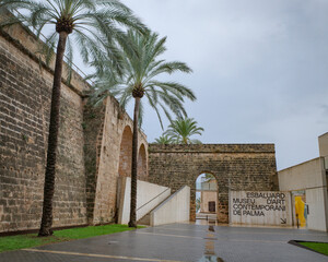 Palma de Mallorca, Spain - 10 Nov 2022: Palma Es Baluard Contemporary Art Museum