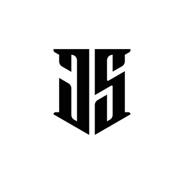 js, sj logo concept