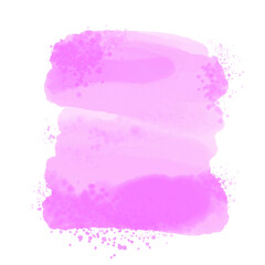 Pink spots. Pink watercolor blobs. Paint stains