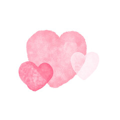 Pink heart. Valentines Day. Valentine Symbol.