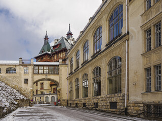 Fototapeta premium Südbahn Hotel Semmering Niederöstreich Österreich Europa