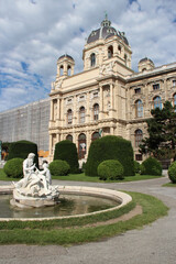 Naklejka premium museum (naturhistorisches museum) in vienna (austria) 