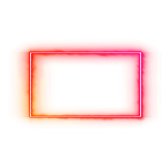 Dual Color Modern Neon Frame