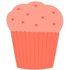 Strawberry Cupcake Muffin