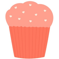 Strawberry Cupcake Muffin