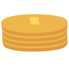 Pancake Stack with Butter