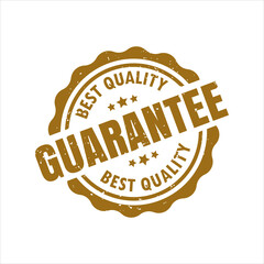 Best Quality Guarantee Seal Grunge Stamp Isolated Vector