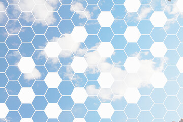 futuristic nature background