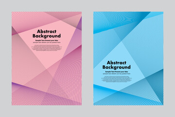 Abstract background thin lines geometric vector design for wallpaper backdrop cover poster website flyers leaflets brochures annual layout templates, minimal style, overlapping, pastel 