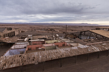Salitrera abandonada Chacabuco, Salpeter, Campo de detenidos dictadura