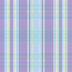 Tartan or plaid pastel color pattern. Vector illustration design.