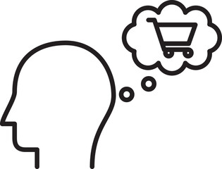 shopping idea icon