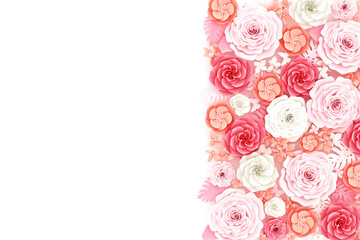pink roses background