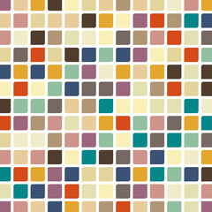 Color checkered squares background abstract illustration
