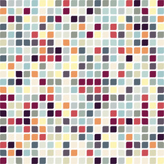 Color checkered squares background abstract illustration