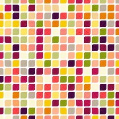 Color checkered squares background abstract illustration