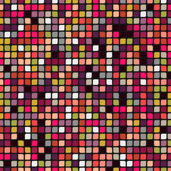 Color checkered squares background abstract illustration