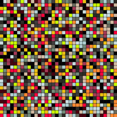 Color checkered squares background abstract illustration