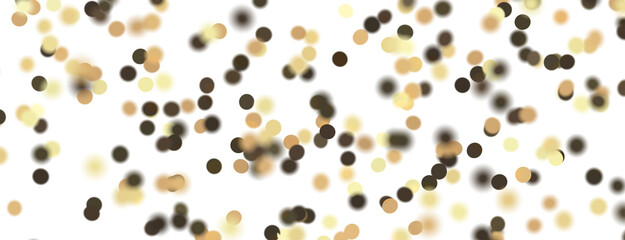 Gold Confetti Glitter Overlay