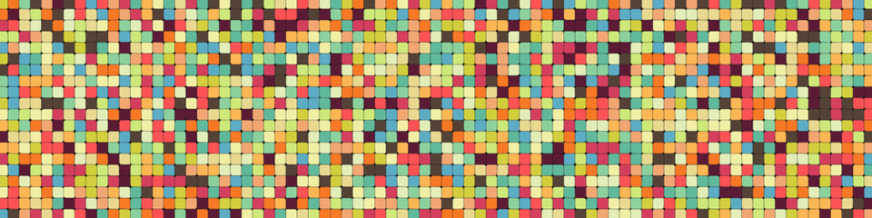 Color checkered squares background abstract illustration