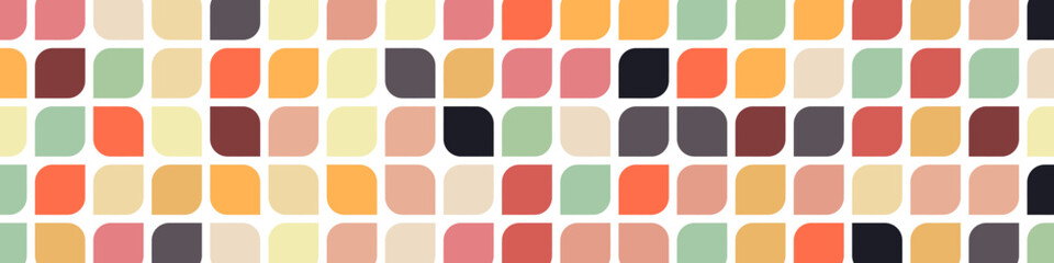 Color checkered squares background abstract illustration