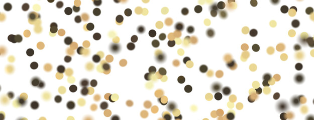 gold confetti