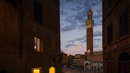 Fototapeta premium Piazza del Campo Siena
