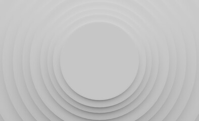 3D White Round Podium Product Display Stand Exhibition Promotion Social Media