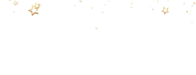Obraz premium Festive christmas card. Isolated illustration white background..Holiday golden decoration, glitter frame isolated