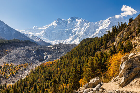 heaven on earth,Nanga Parbat from Fairy Meadows,Gilgit-Baltistan, Pakistan,