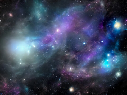 background galaxy good for background and animation about galaxy © Jiwa_Visual