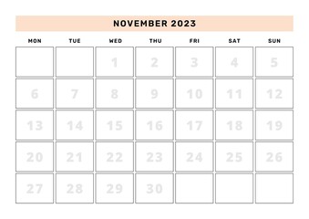 November 2023