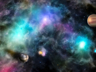 Obraz premium background galaxy good for background and animation about galaxy