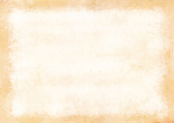 Old retro brown paper with free space for inscriptions. paper with a hole