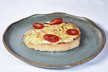 traditional Italian delicacy or rustic pizza