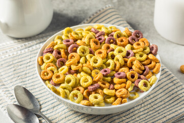 Homemade Fruity Fruit Loop Cereal