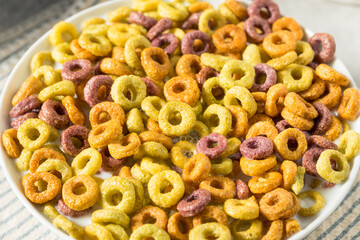 Homemade Fruity Fruit Loop Cereal