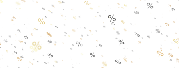 Blurred sale background.