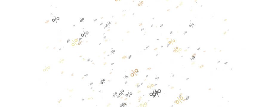 percent sign percentage icon interest rate