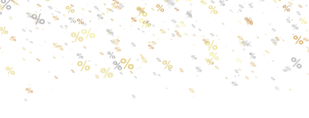 sale digital percent in hand