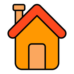 Home Filled Line Icon